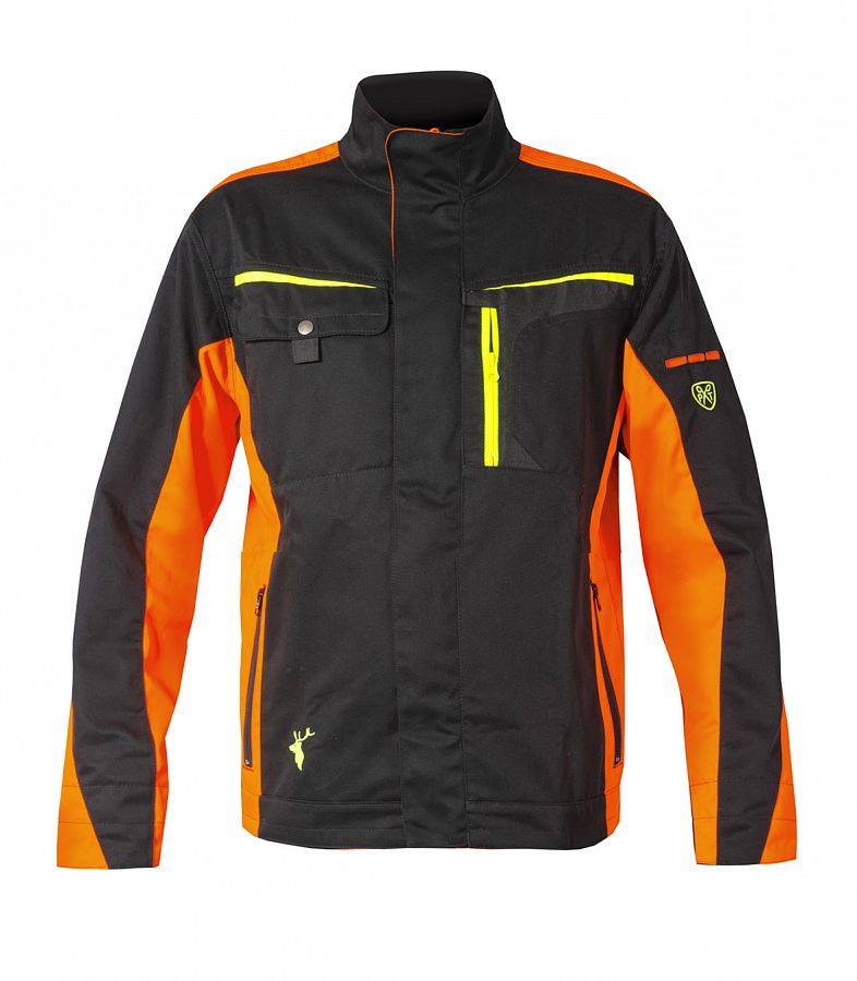 Pánská bunda do pásku PXT Work Line 4 TECH černo/oranžová vel. 56 - Obrázek Pánská bunda do pásku PXT Work Line 4 TECH černo/oranžová vel. 56 - Obrázek